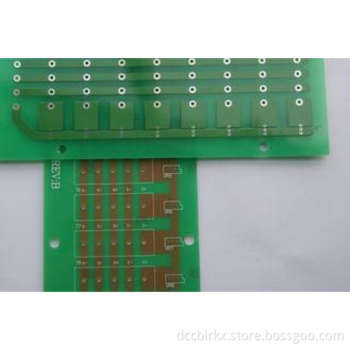 Bare Single Sided Custom Heavy Copper PCB for Remote Contro